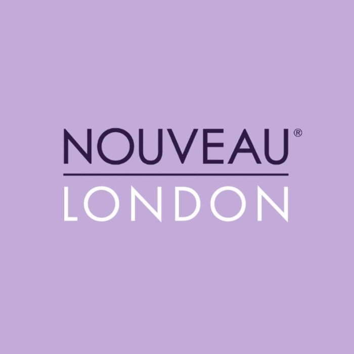 Nouveau Lashes and London Lash logo collab