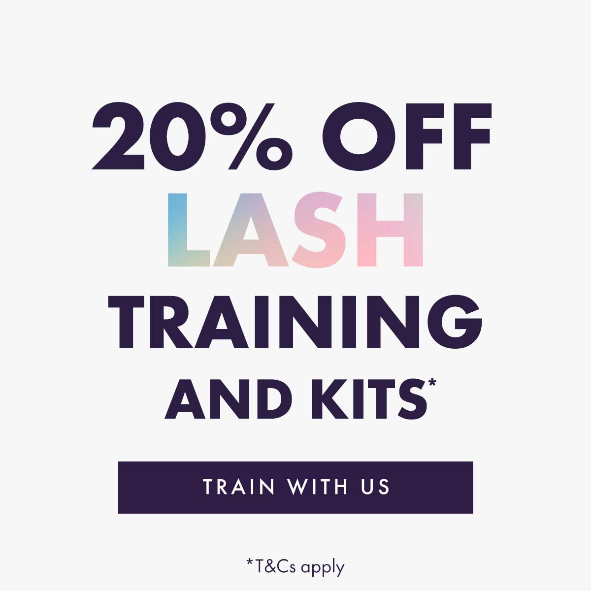 Nouveau Lashes Foundation Training 20% off
