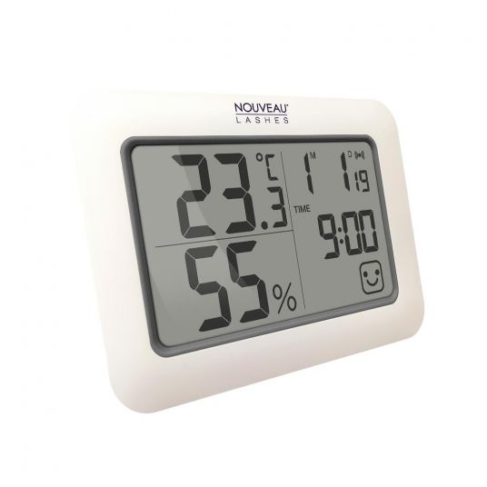 Thermo Hygrometer with Timer Nouveau Lashes
