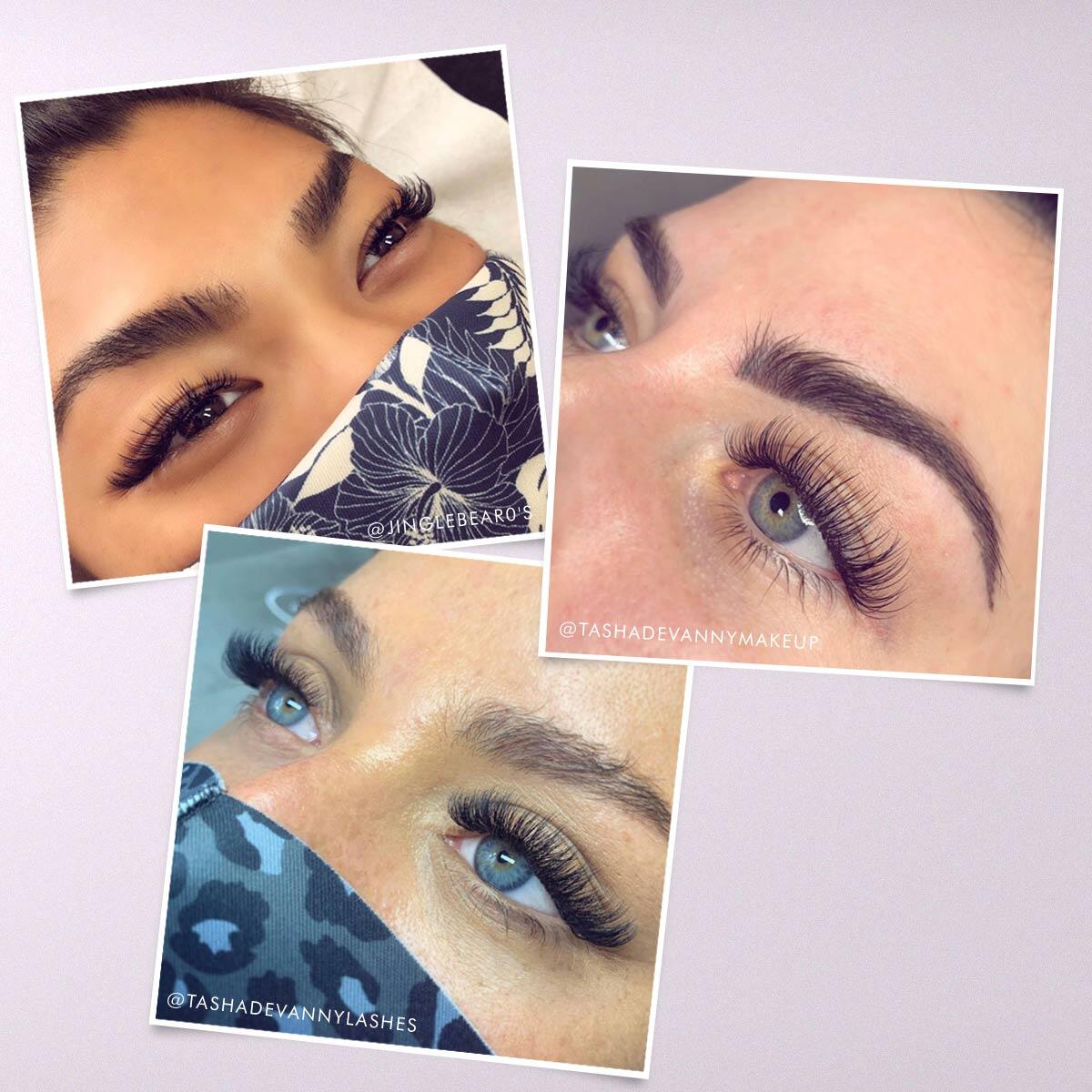 Semi permanent hot sale false eyelashes